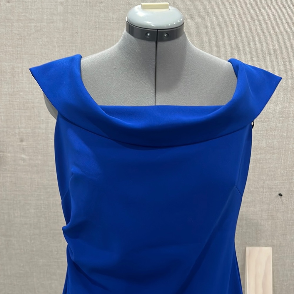 Royal blue dress